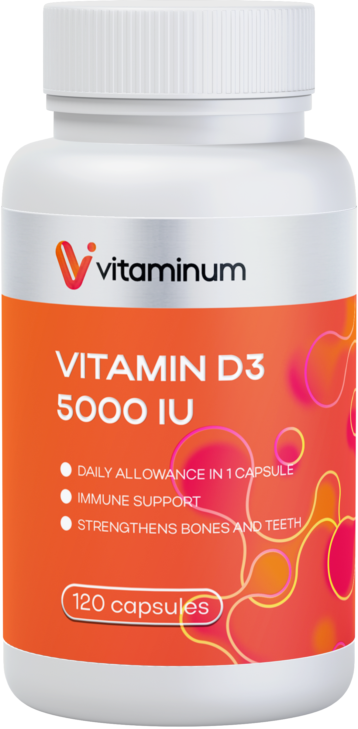  Vitaminum ВИТАМИН Д3 (5000 МЕ) 120 капсул 260 мг  в Искитиме
