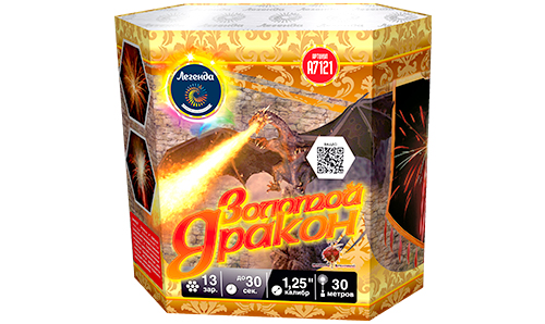  Батарея салютов Золотой дракон  в Искитиме